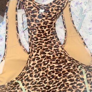 FABLETICS Print Racerback Sports Bra